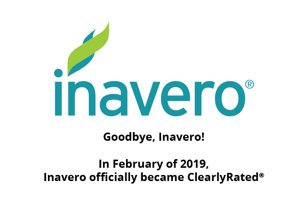 Goodbye, Inavero. Hello ClearlyRated®!