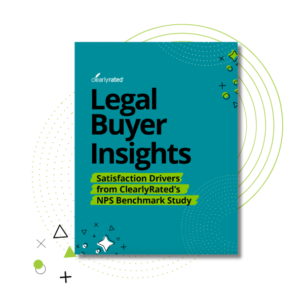 An illustration of the cover page of the Legal Buyer Insights Report